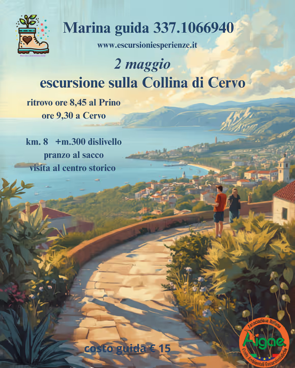 Il panorama di Cervo 