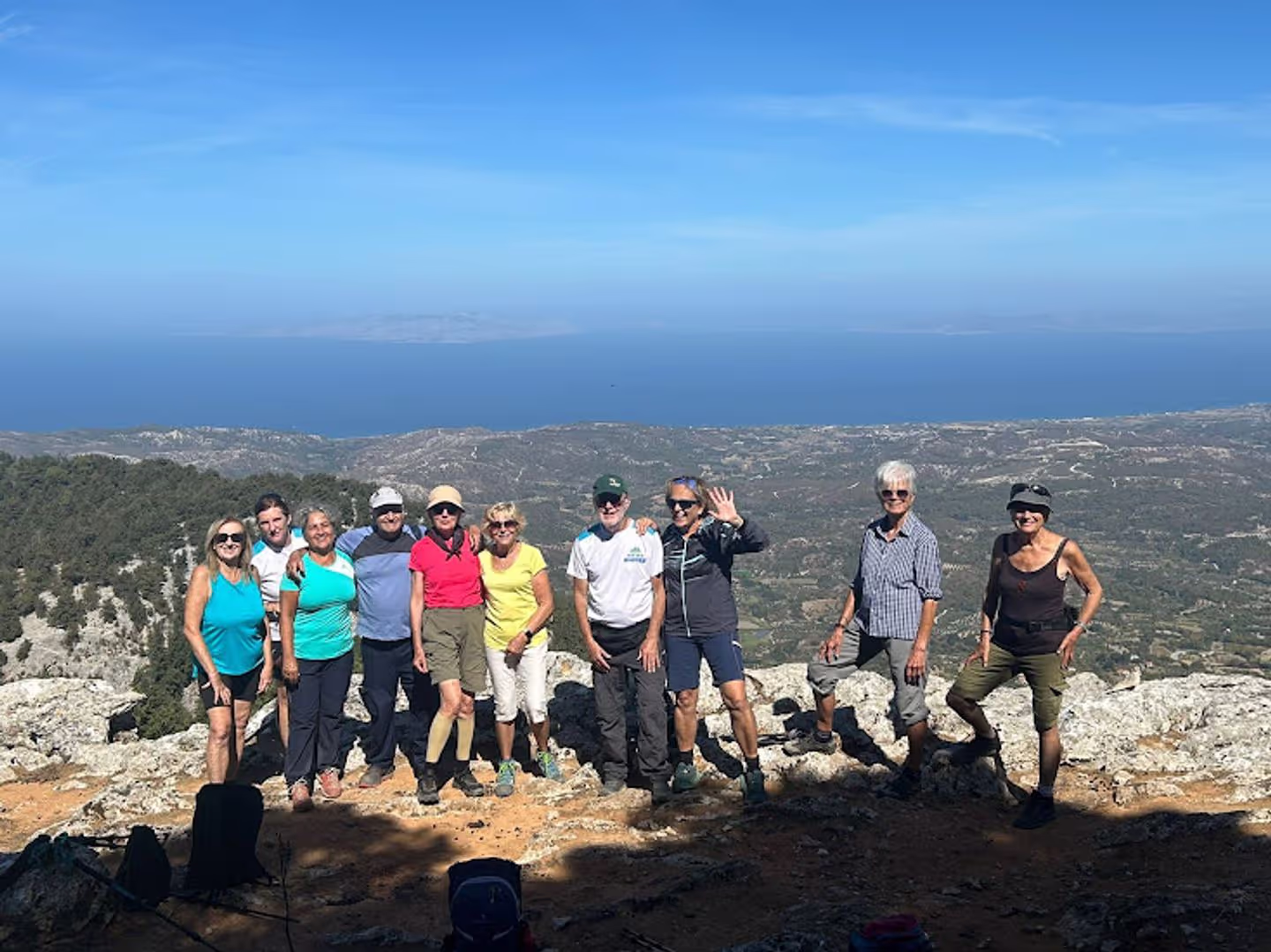 Rodi l'isola magnifica. Il nostro trekking