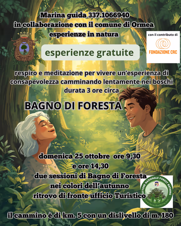 La Magia dell'Autunno a Ormea: Un'Esperienza di Bagno di Foresta