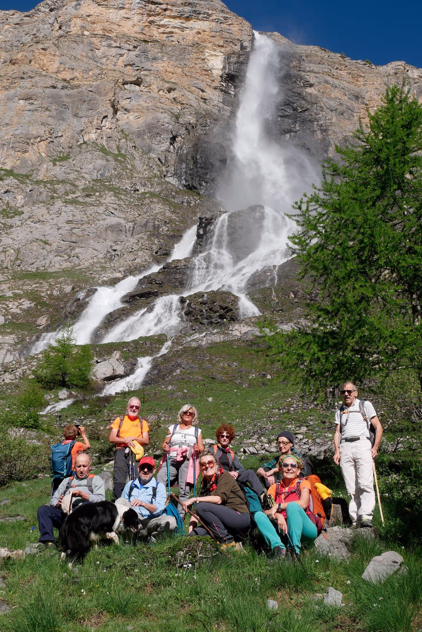 Valle Maira trekking - cascate di Stroppia