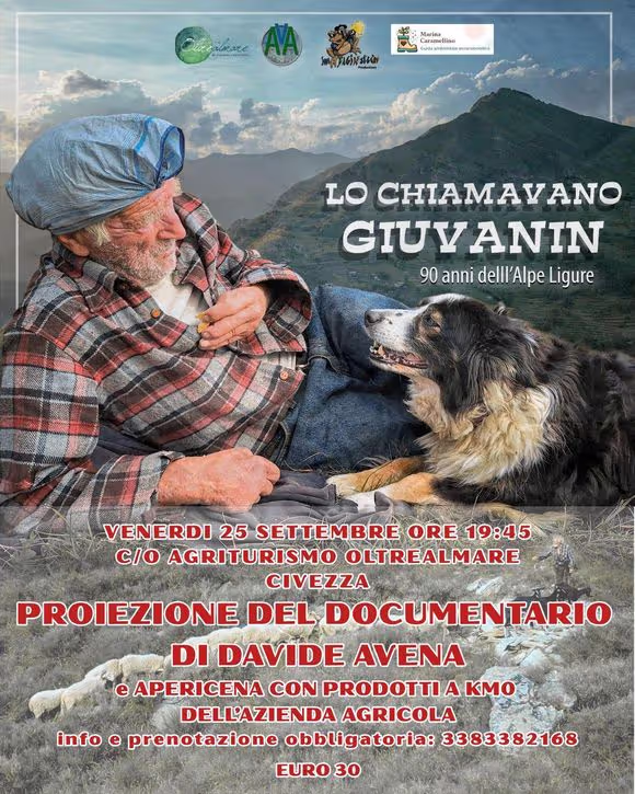 Giuvanin e il suo amato cane