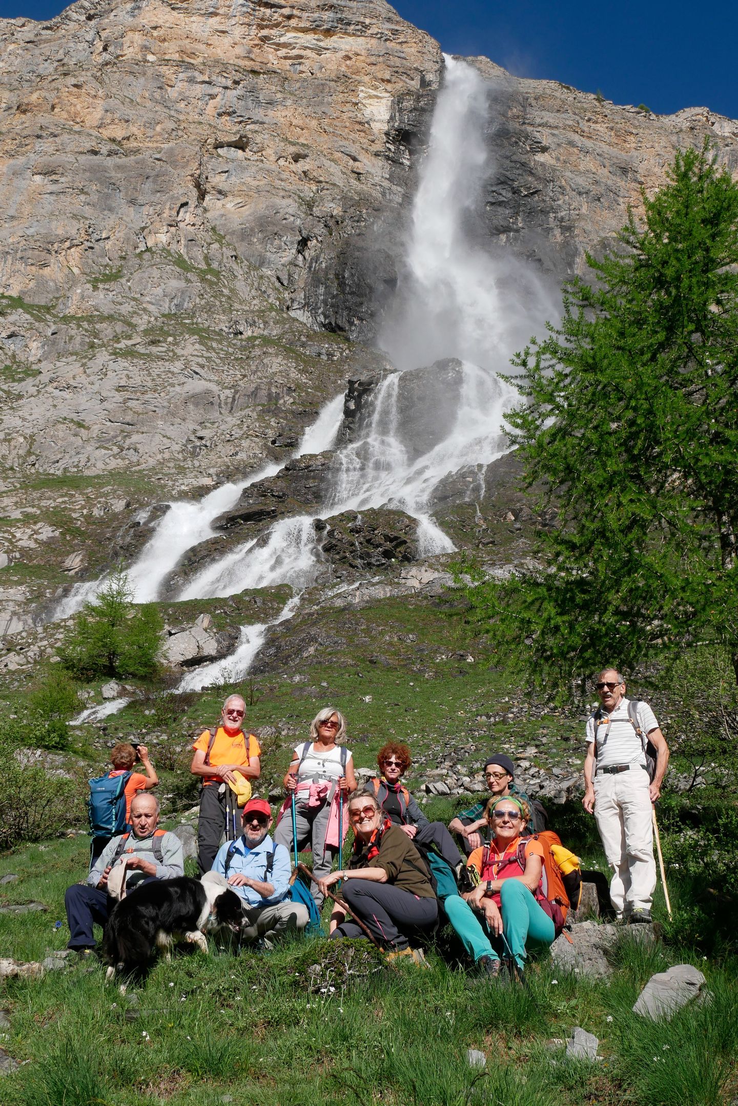Valle Maira trekking - cascate di Stroppia 
