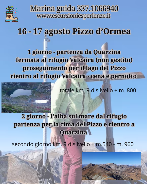 La Magia del Pizzo d'Ormea: Due giorni sospesi nel cielo