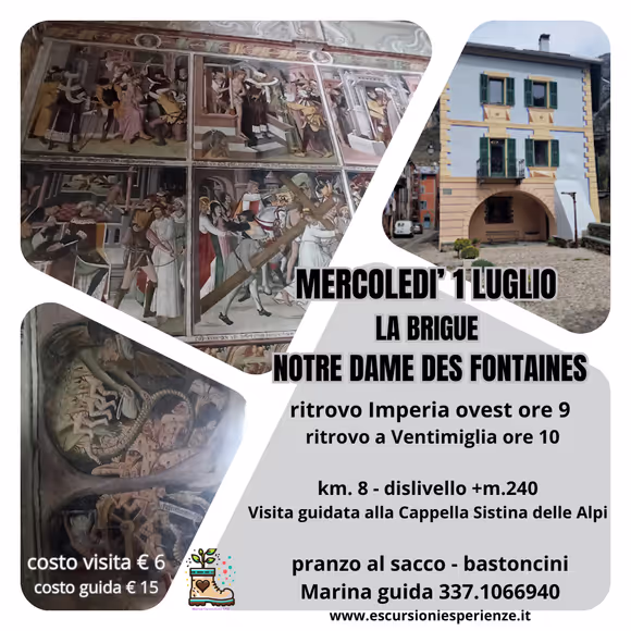 Gli affreschi della Cappella Sistina delle Alpi 